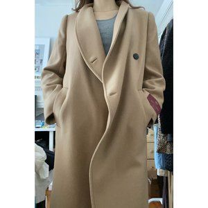 Aritzia Hasek Camel Coat